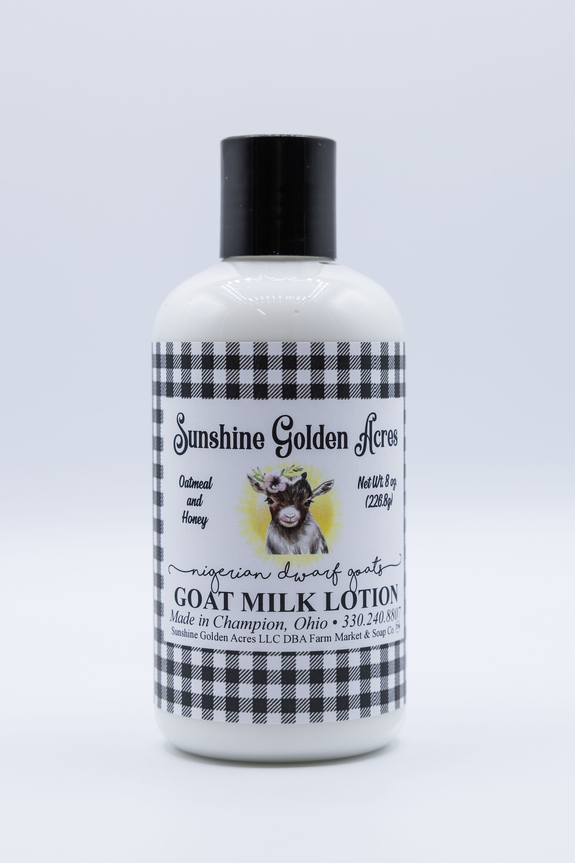 Oatmeal Honey 8oz. Lotion